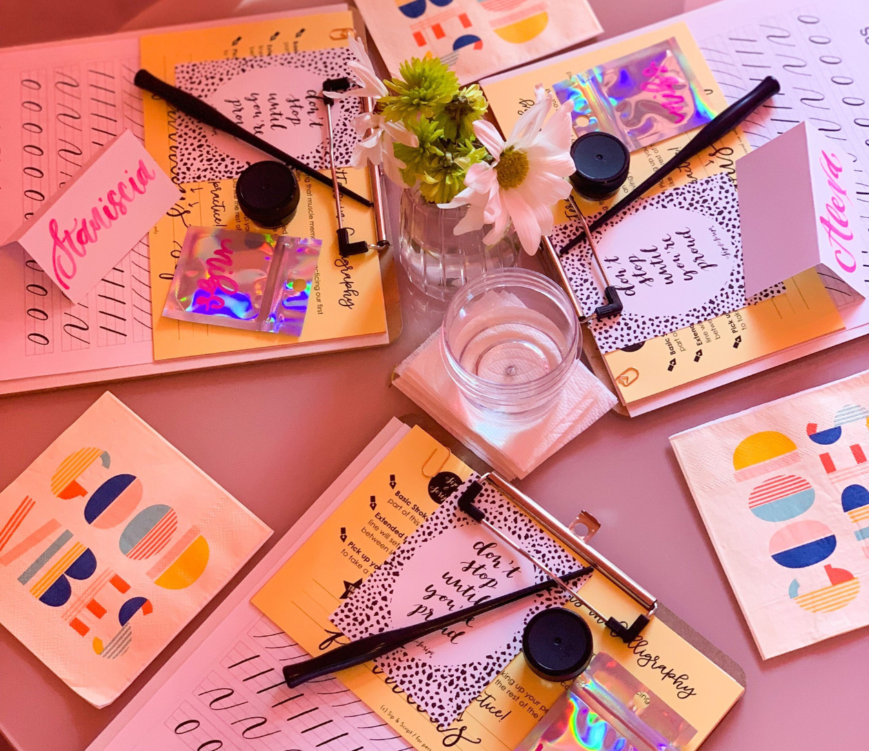 First Day of Spring Calligraphy Lesson