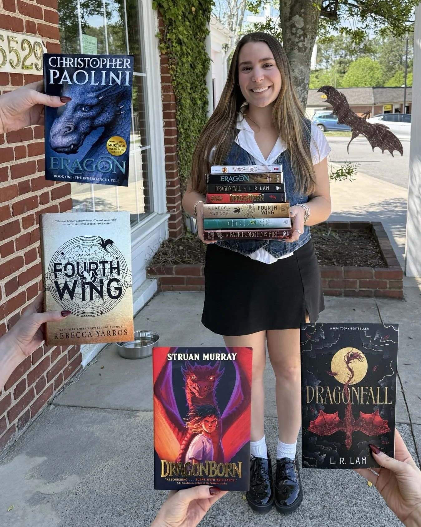 Did you know that today is Slay a Dragon Day?! Our bookseller McKayla has some amazing dragon recommendations for you! Drop by and ask her about her favorites! 📚✨

#preludebookstore #dunwoodyga #atlantabookstores #atlanta #slayadragon