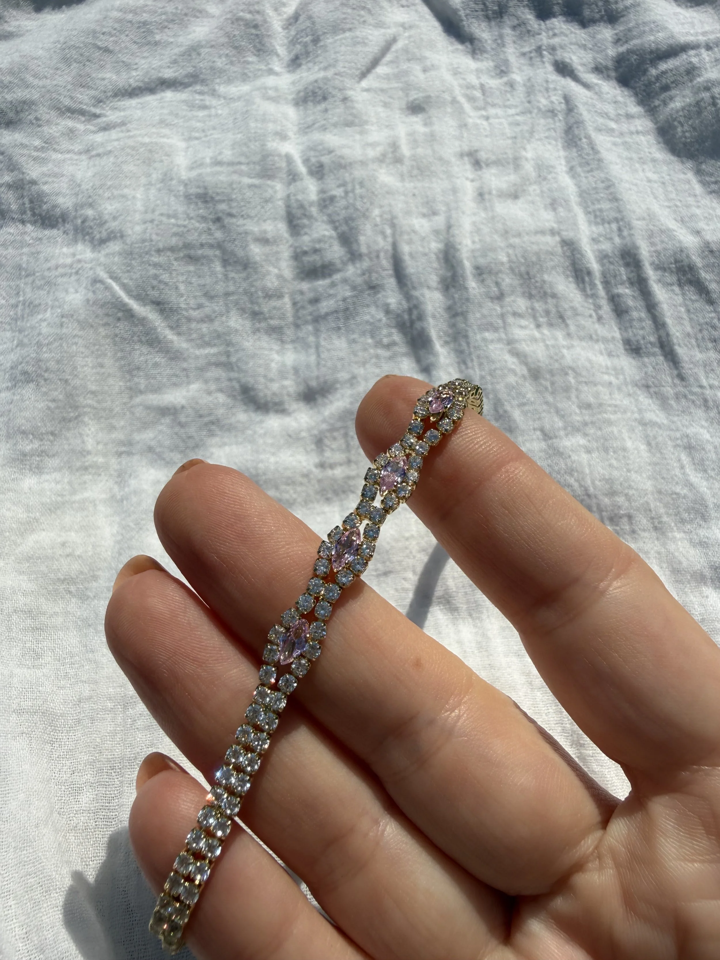 Kiss me on the mouth bracelet 18K Gold plated