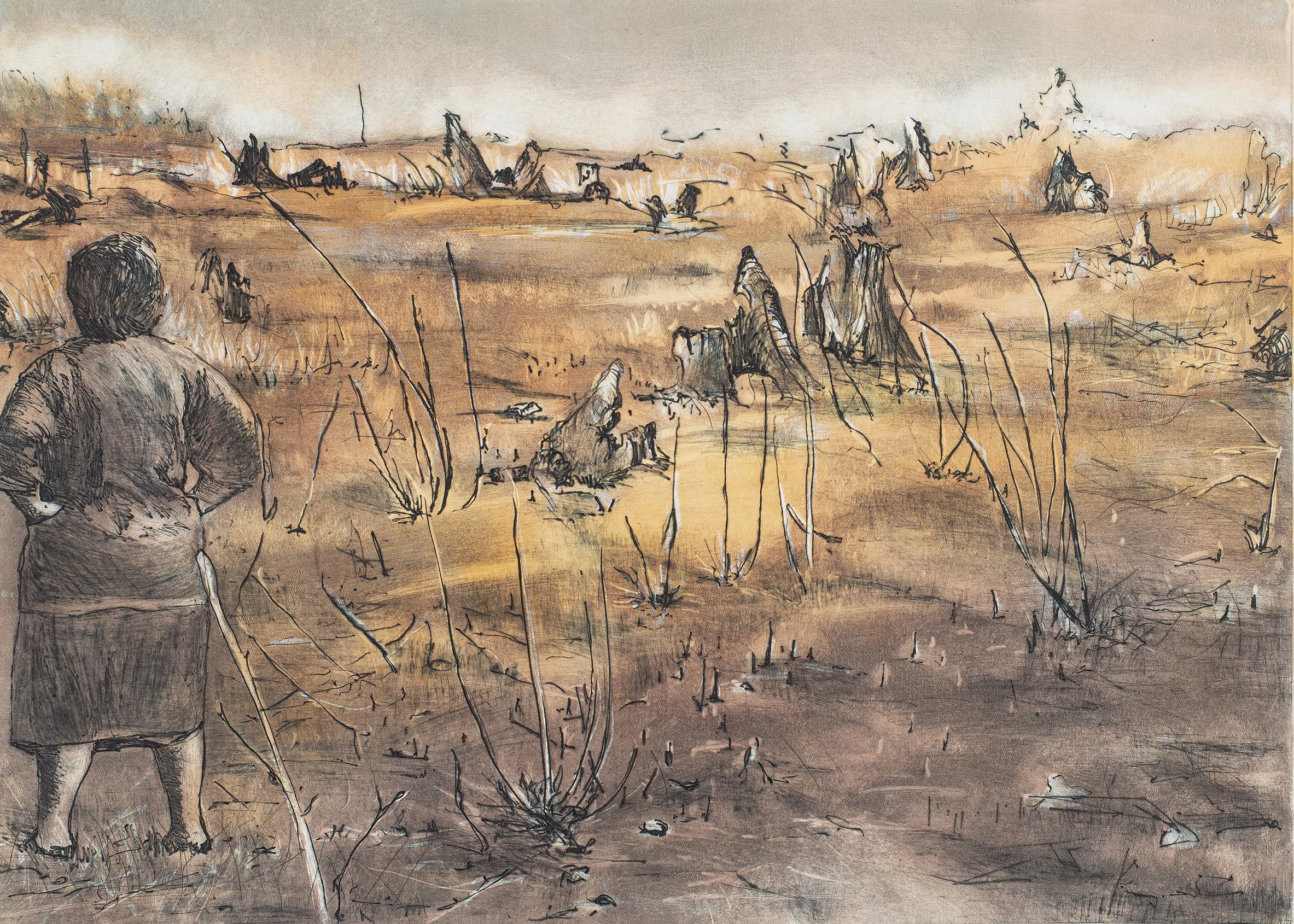 The Way It Is! , 2001, Monoprint