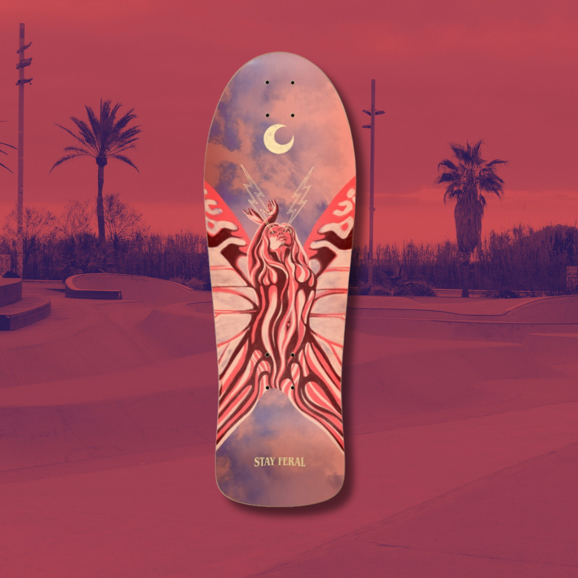 stay-feral-old-school-skateboard-celestial-butterfly-goddess-coral.png