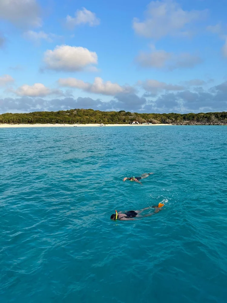 Snorkeling at Camp Bay Lodge, Roatan