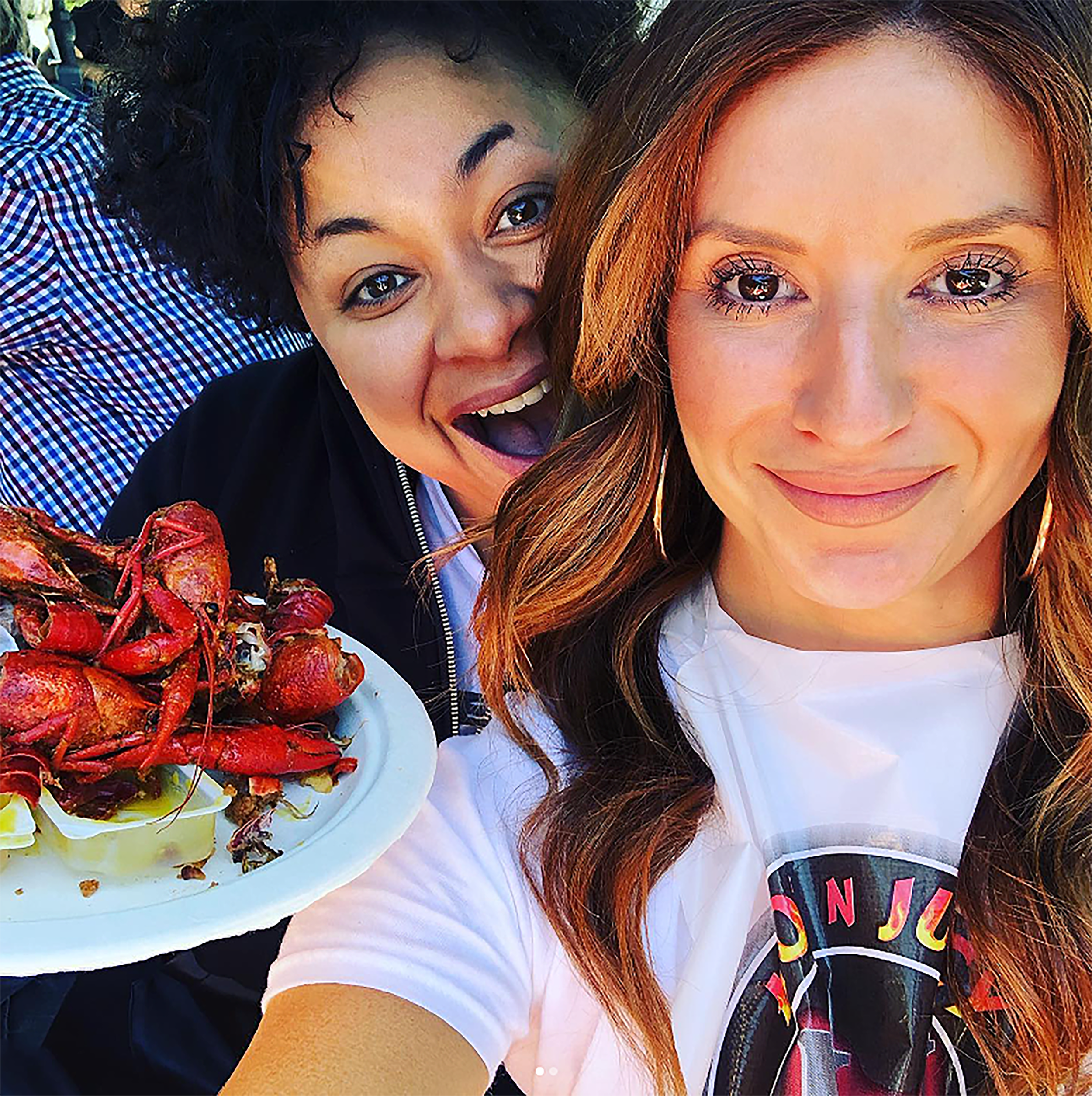 Raven Symone and Anneliese van der Pol