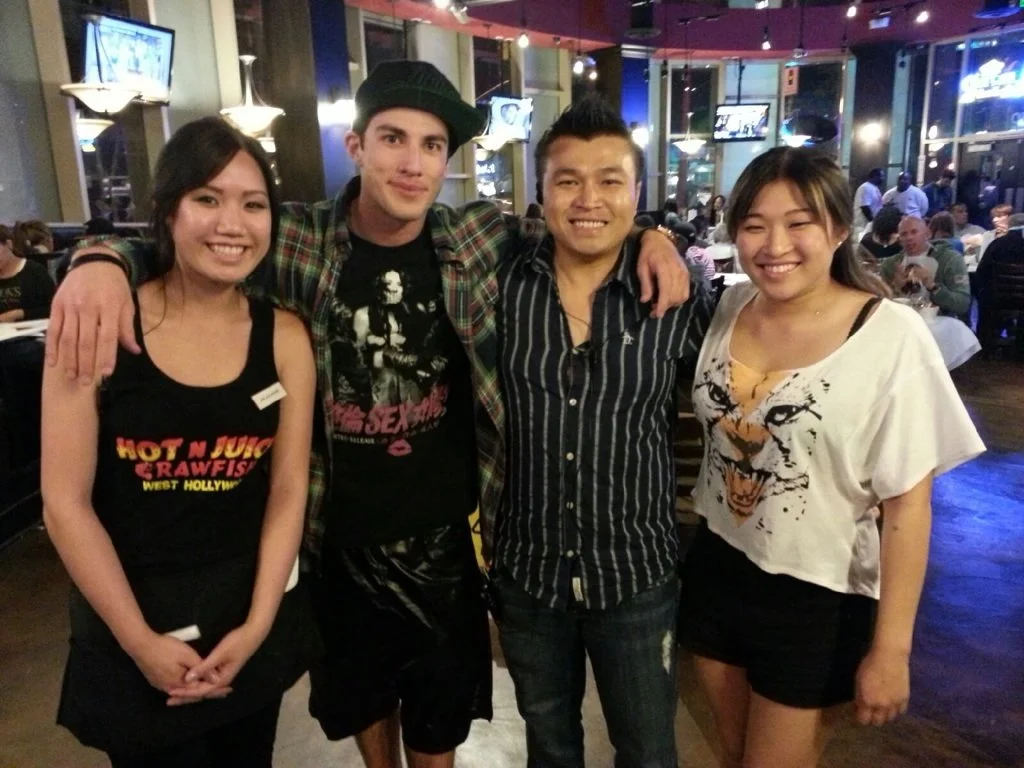 Michael Trevino and Jenna Ushkowitz