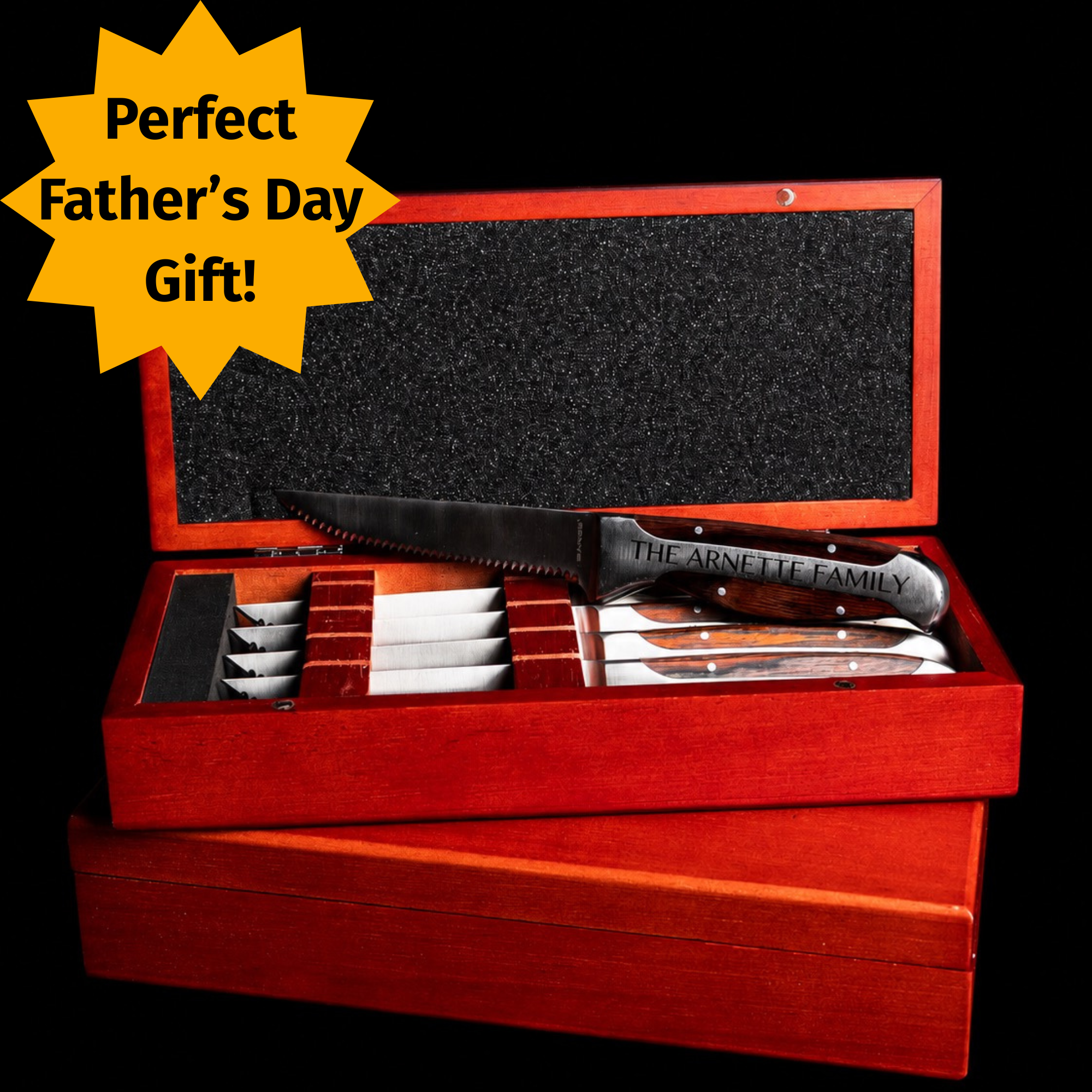 Arnette's Signature Steak Knife Set (Includes 4 Knives)