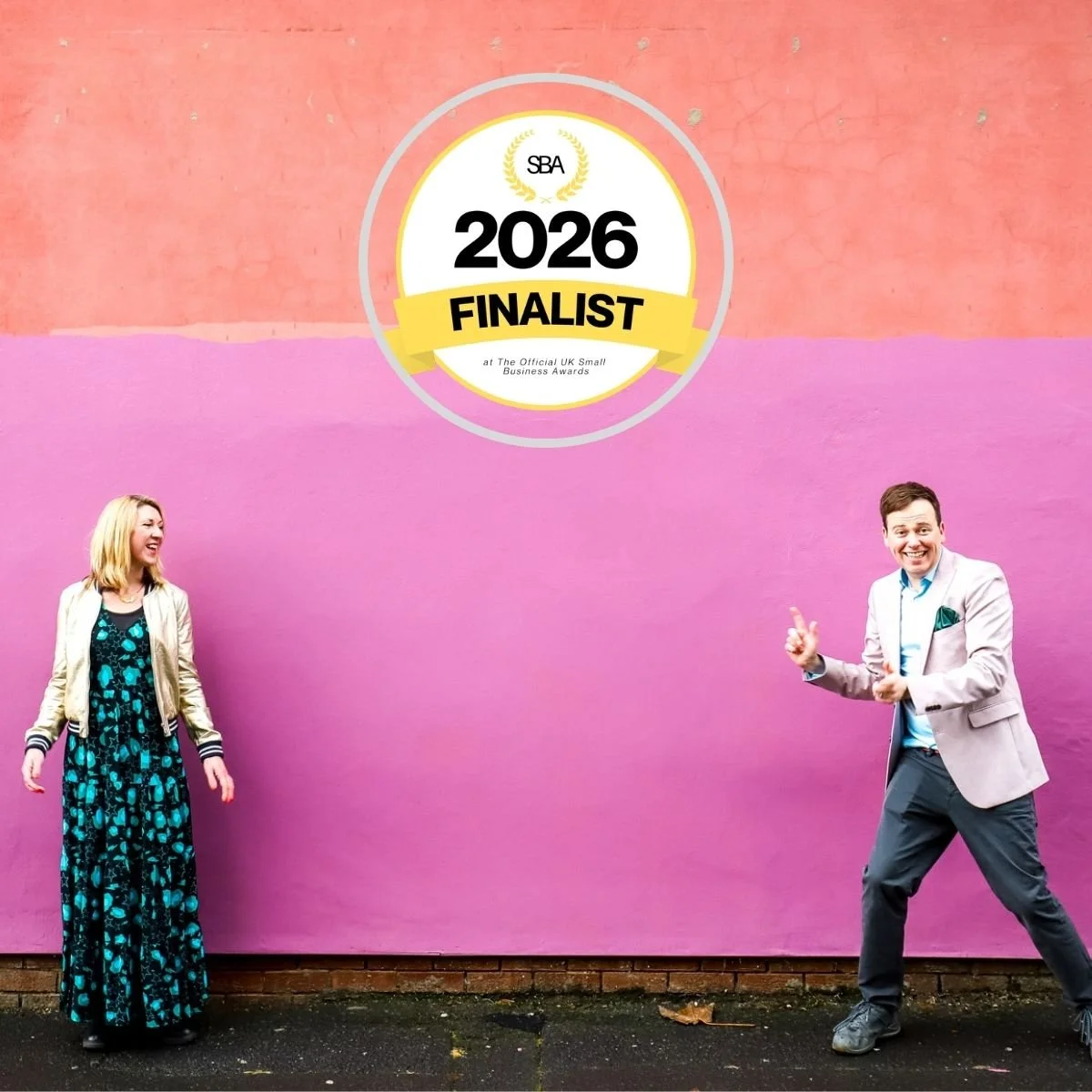 Shortlisted as a finalist at the UK Small Business Awards 2026