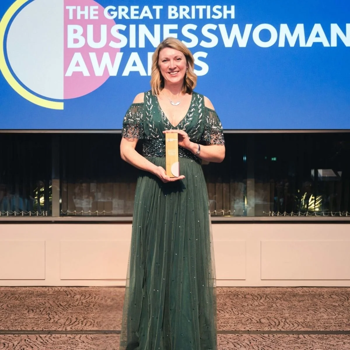 Ashleigh wins Great British Businesswoman award