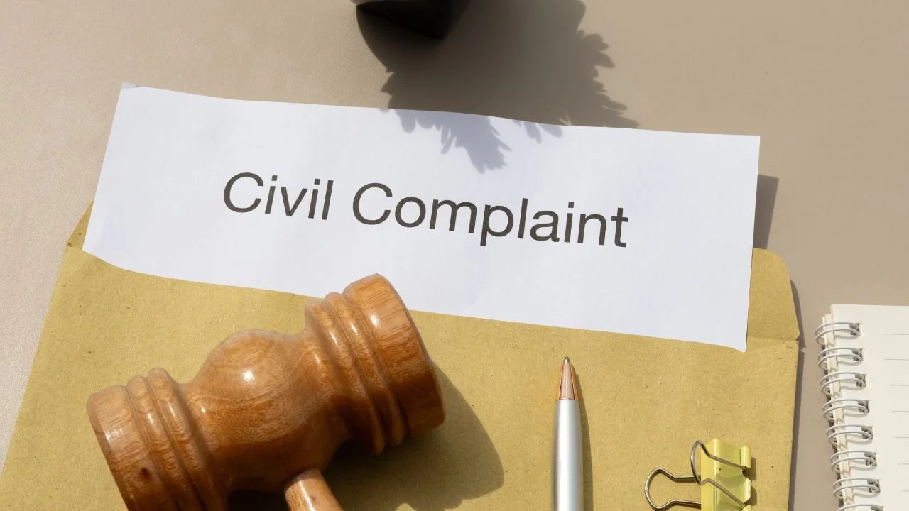 Civil complaint document representing a debt collection lawsuit