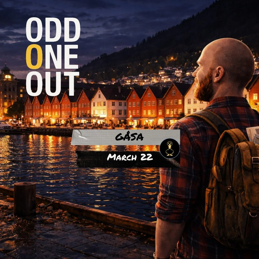 Last, but not least; ending the tour of Norway in Bergen on Sunday 22 March. @gaasapub is our venue on the night and we will do a Cocktail competition + other surprises TBA. 

Event link in bio. 
Stay Odd. 

#oddoneout #oddcocktails #visitbergen