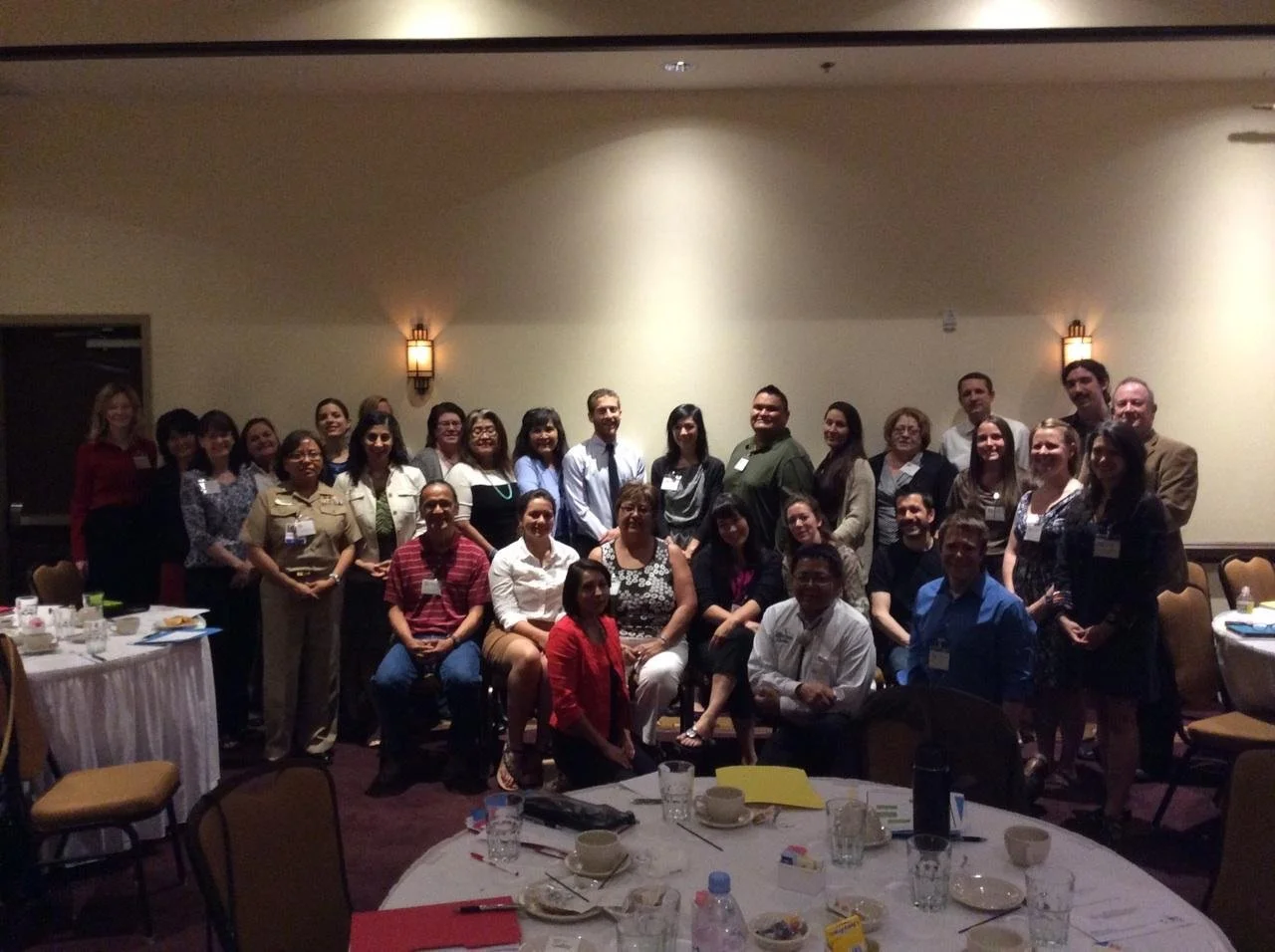 Participants at the Partnering for Native Health meeting.
