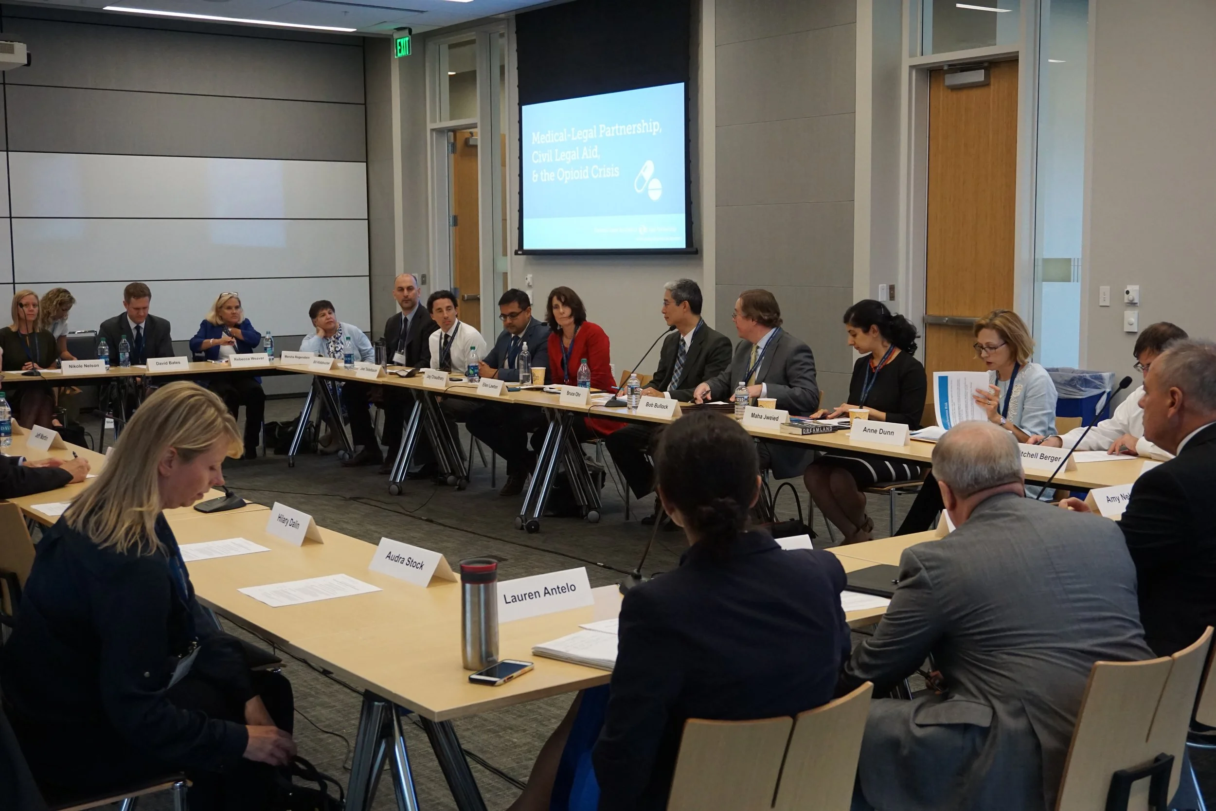 NCMLP, Office for Access to Justice, and Legal Aid Interagency Roundtable Convened Federal Agency Roundtable on the Opioid Crisis