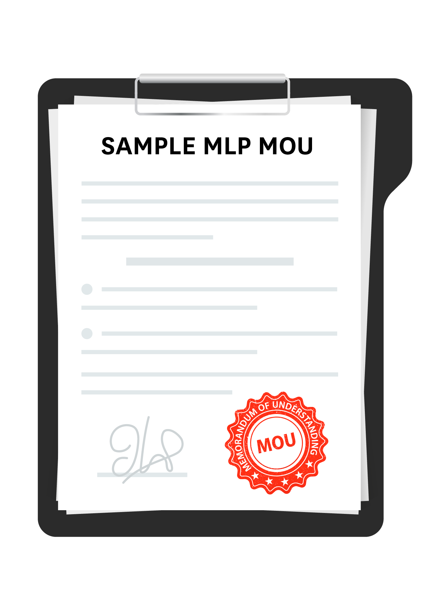 Sample MLP Memorandum of Understanding (MOU) from a Florida Health Center