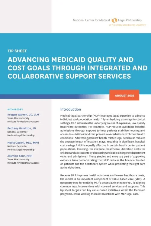 Advancing Medicaid Quality And Cost Goals Through Integrated And Collaborative Support Services