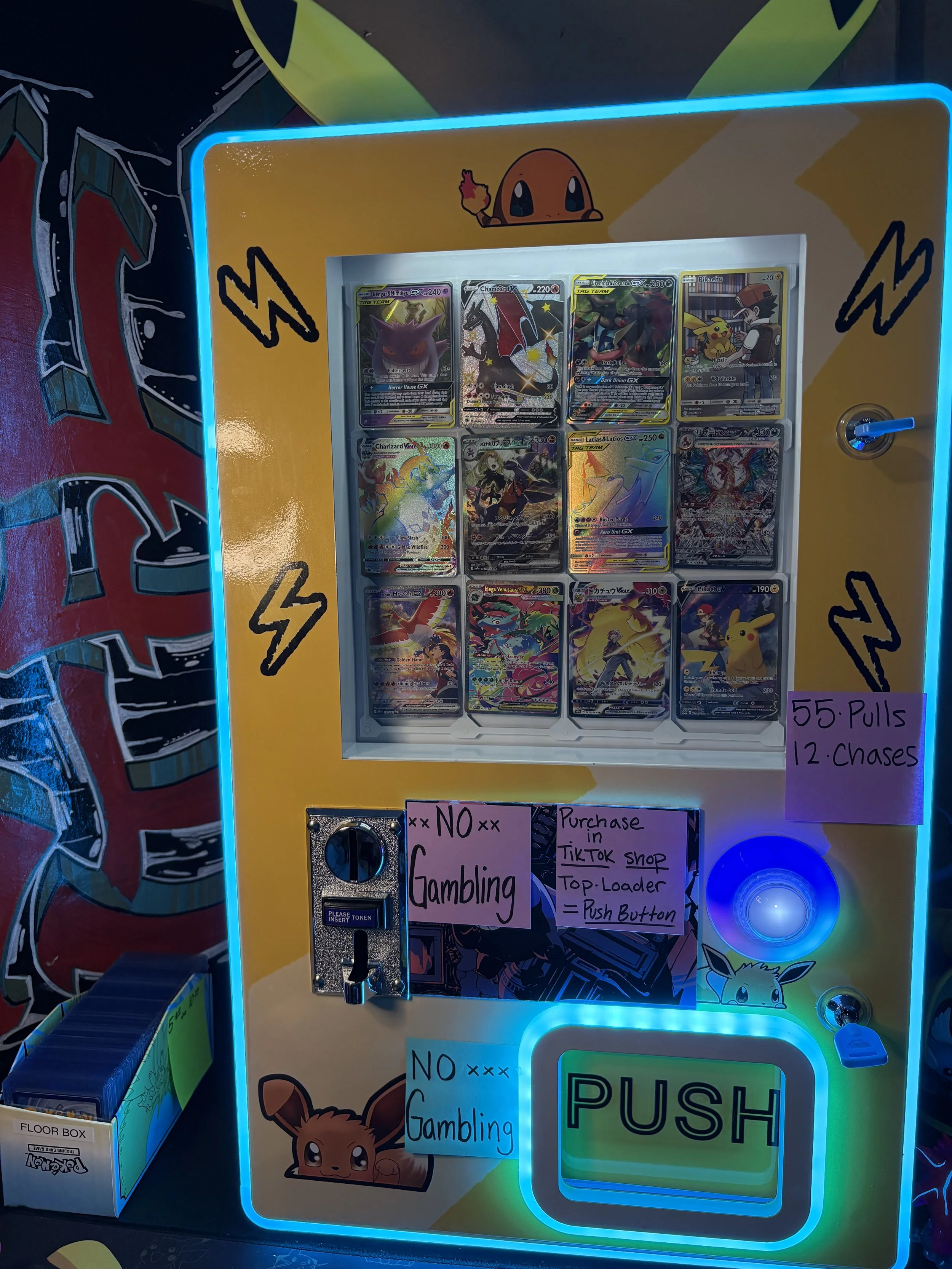 Pikachu Vending Machine