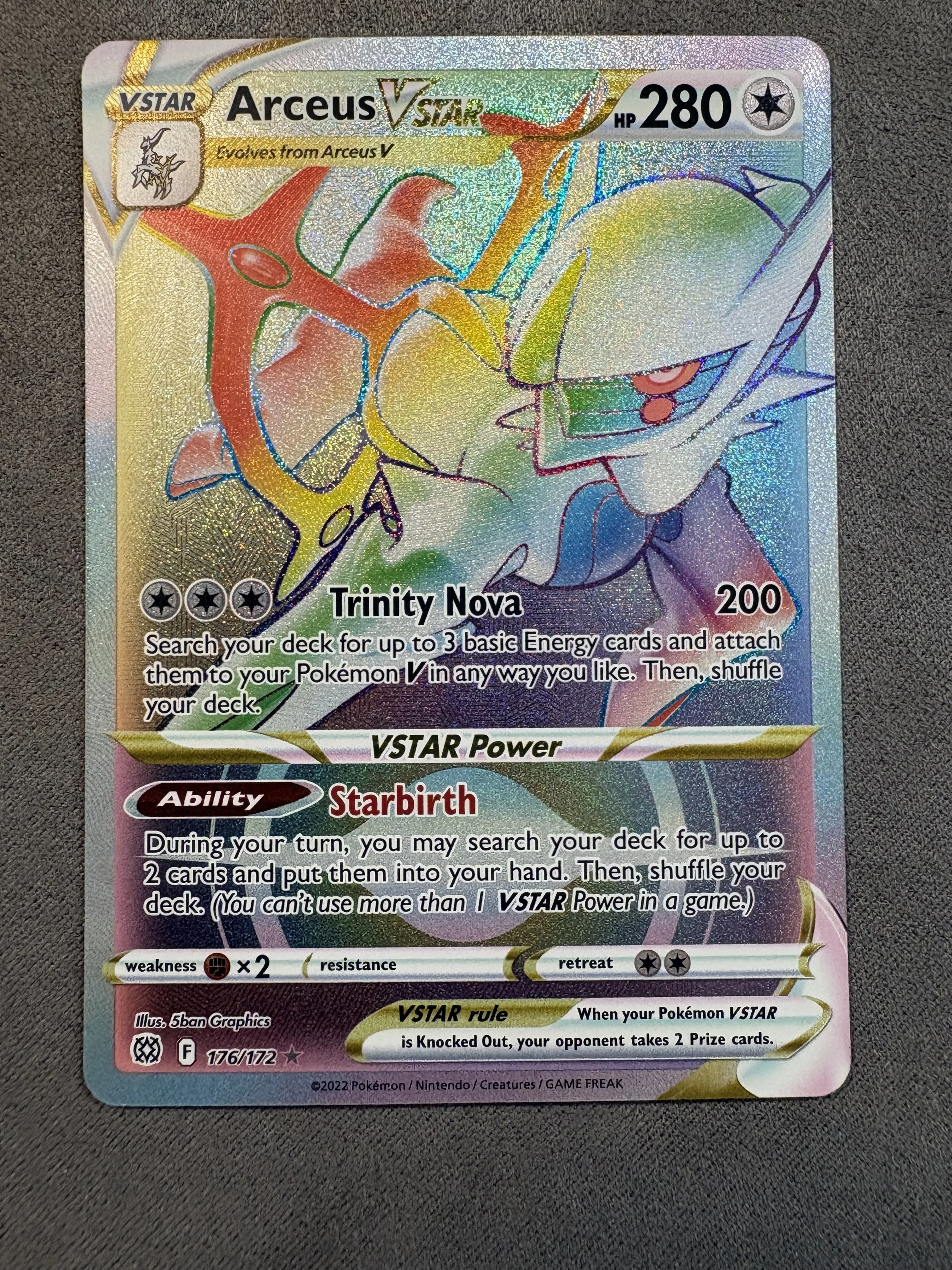 ARCEUS VSTAR (SECRET RARE)