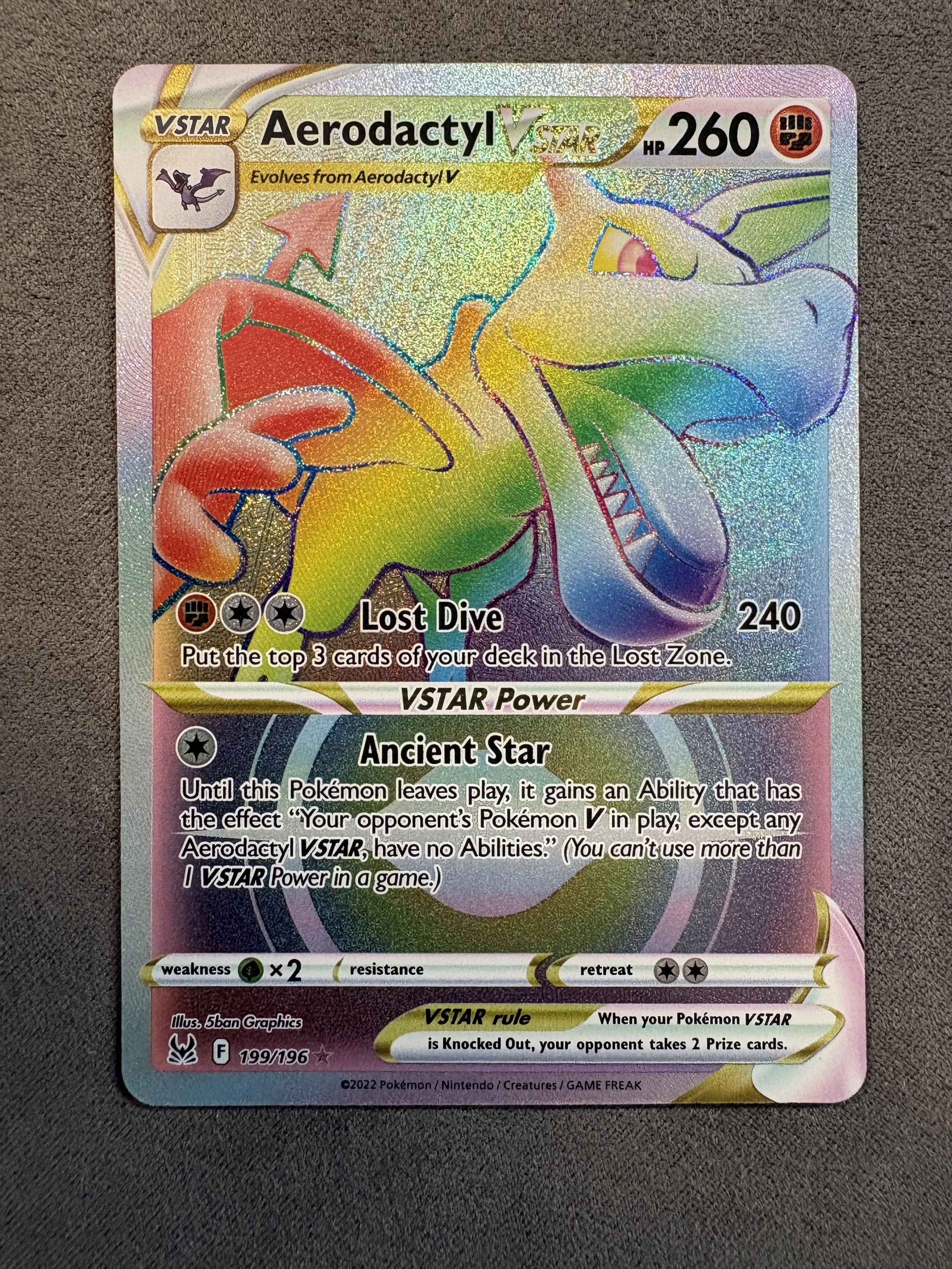 AERODACTYL VSTAR (SECRET RARE)