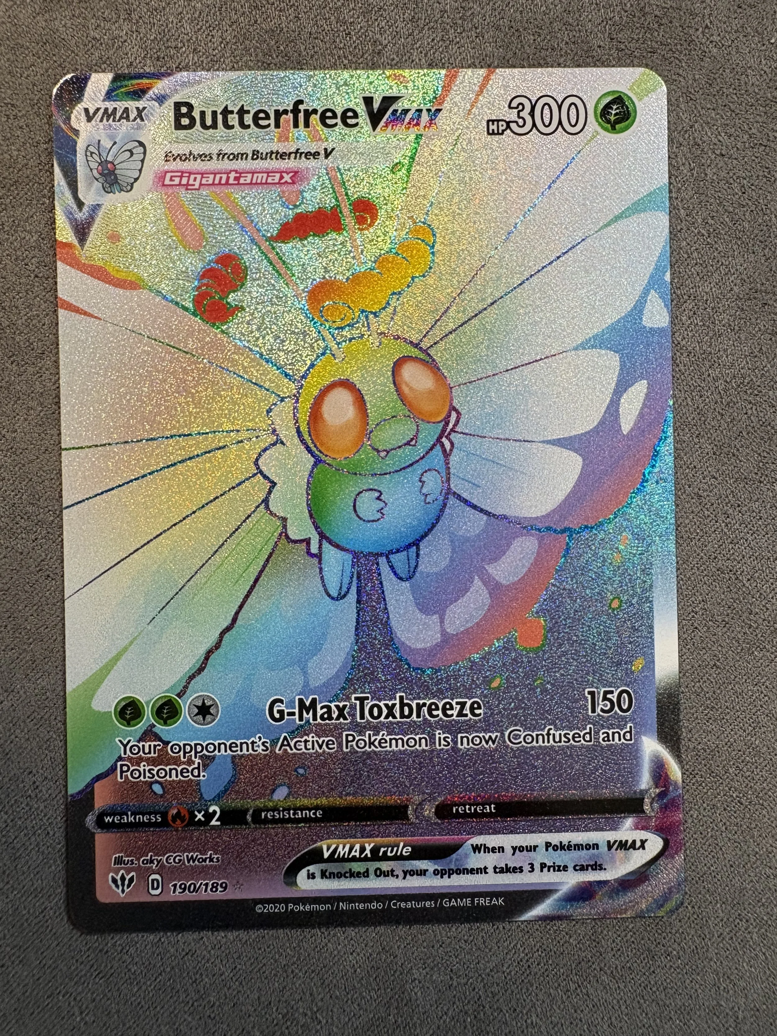 BUTTERFREE VMAX (SECRET RARE)