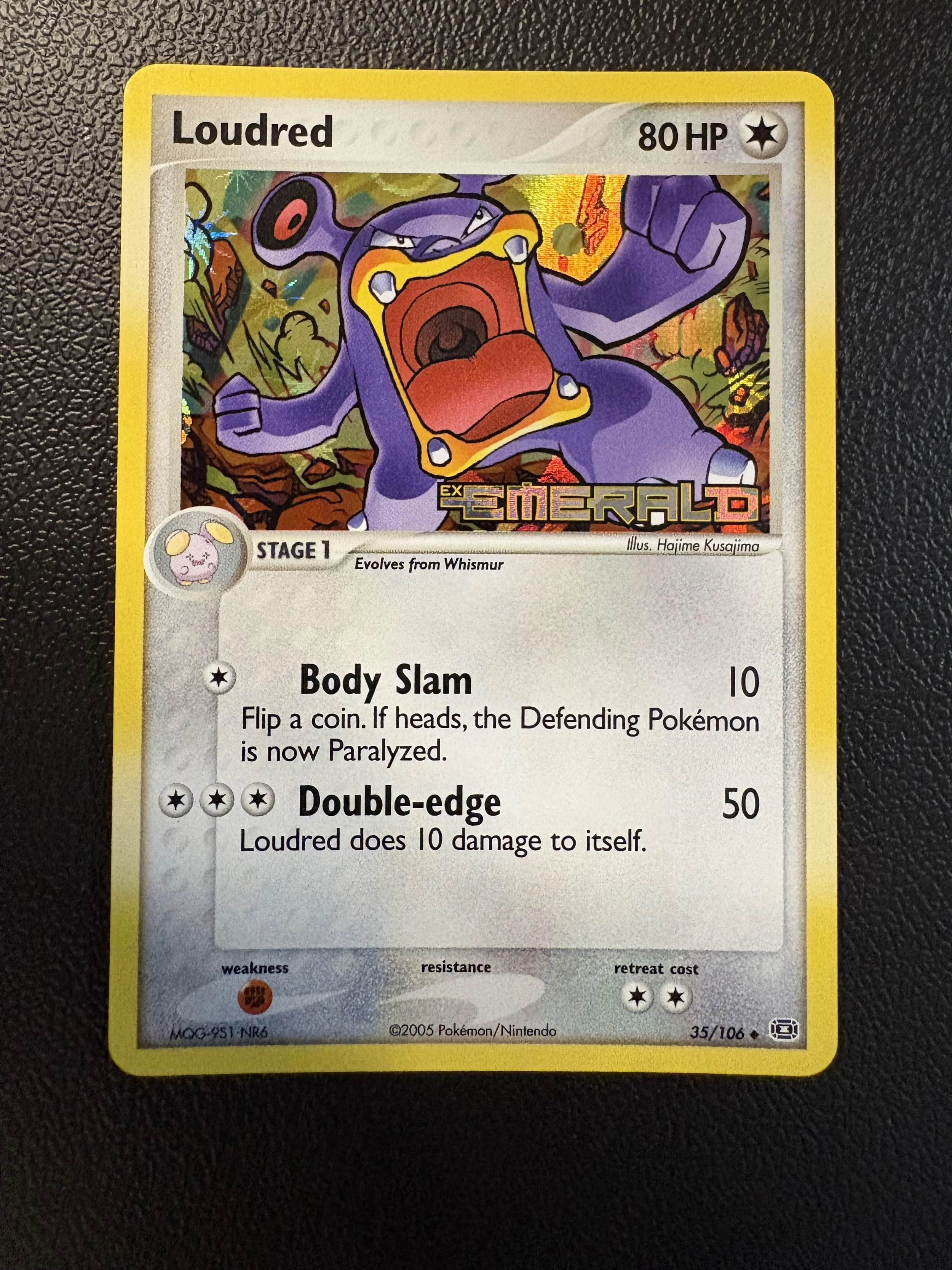 LOUDRED STAMPED HOLO