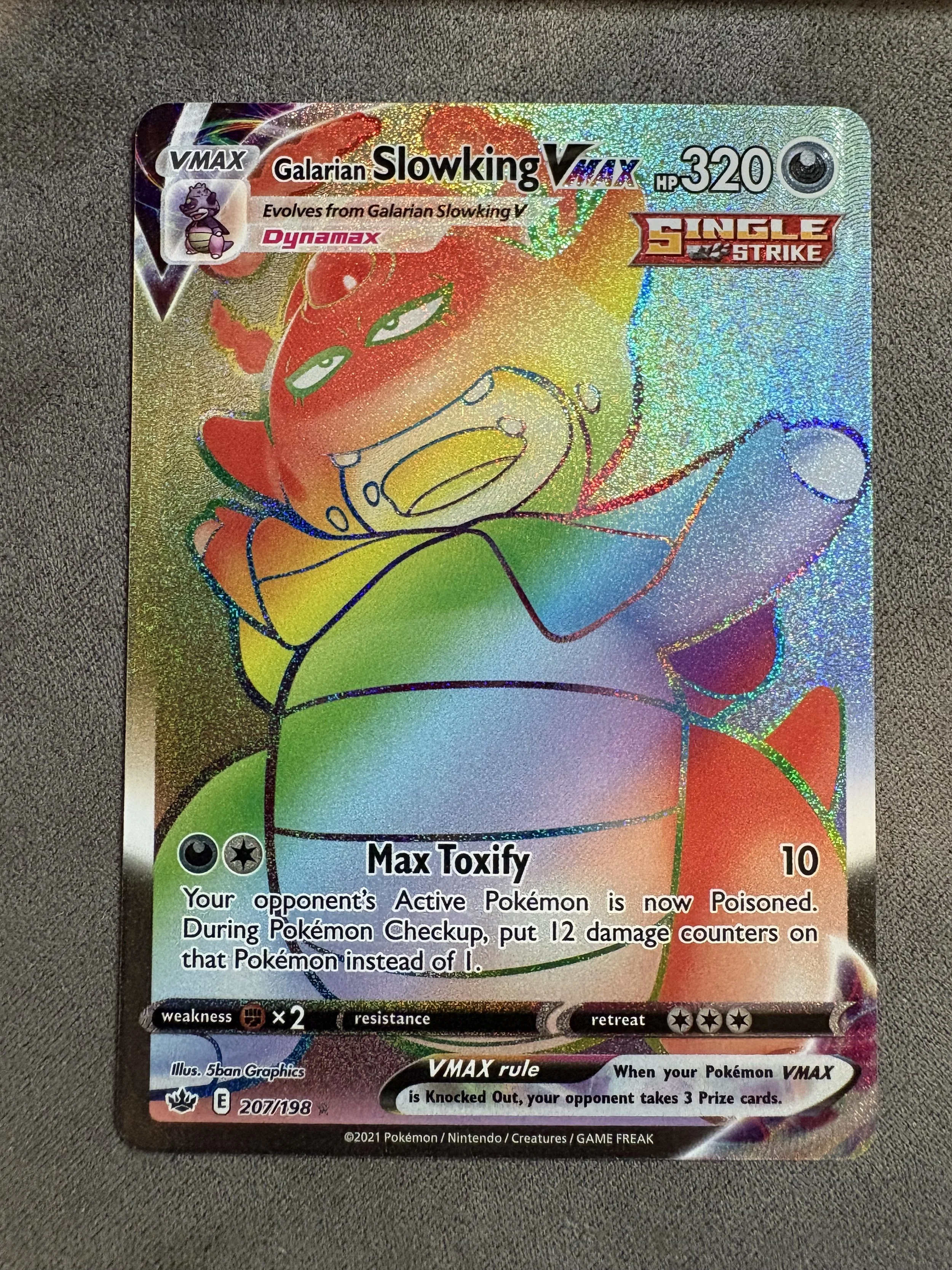 GALARIAN SLOWKING VMAX (SECRET RARE)