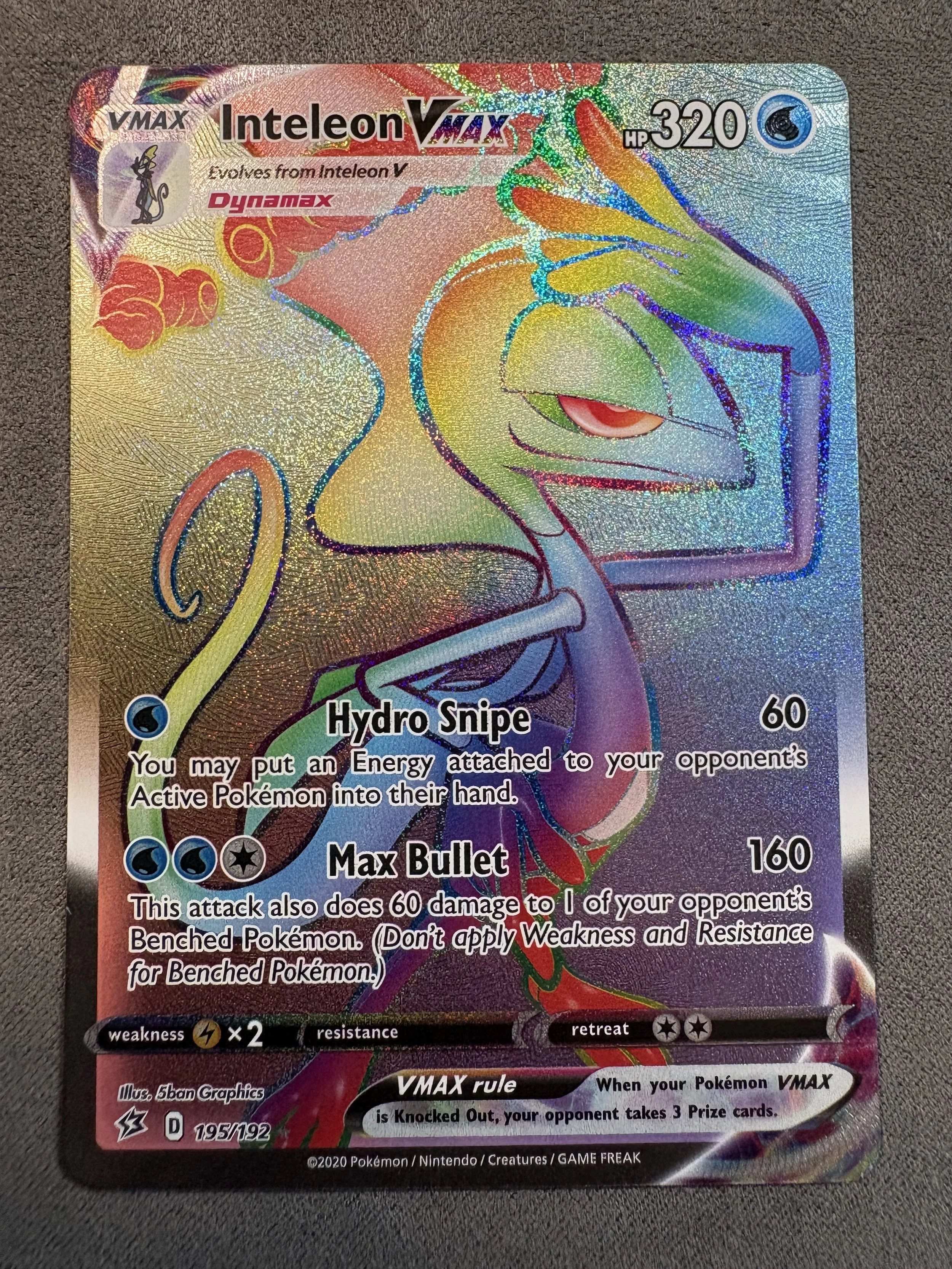 INTELEON VMAX (SECRET RARE)