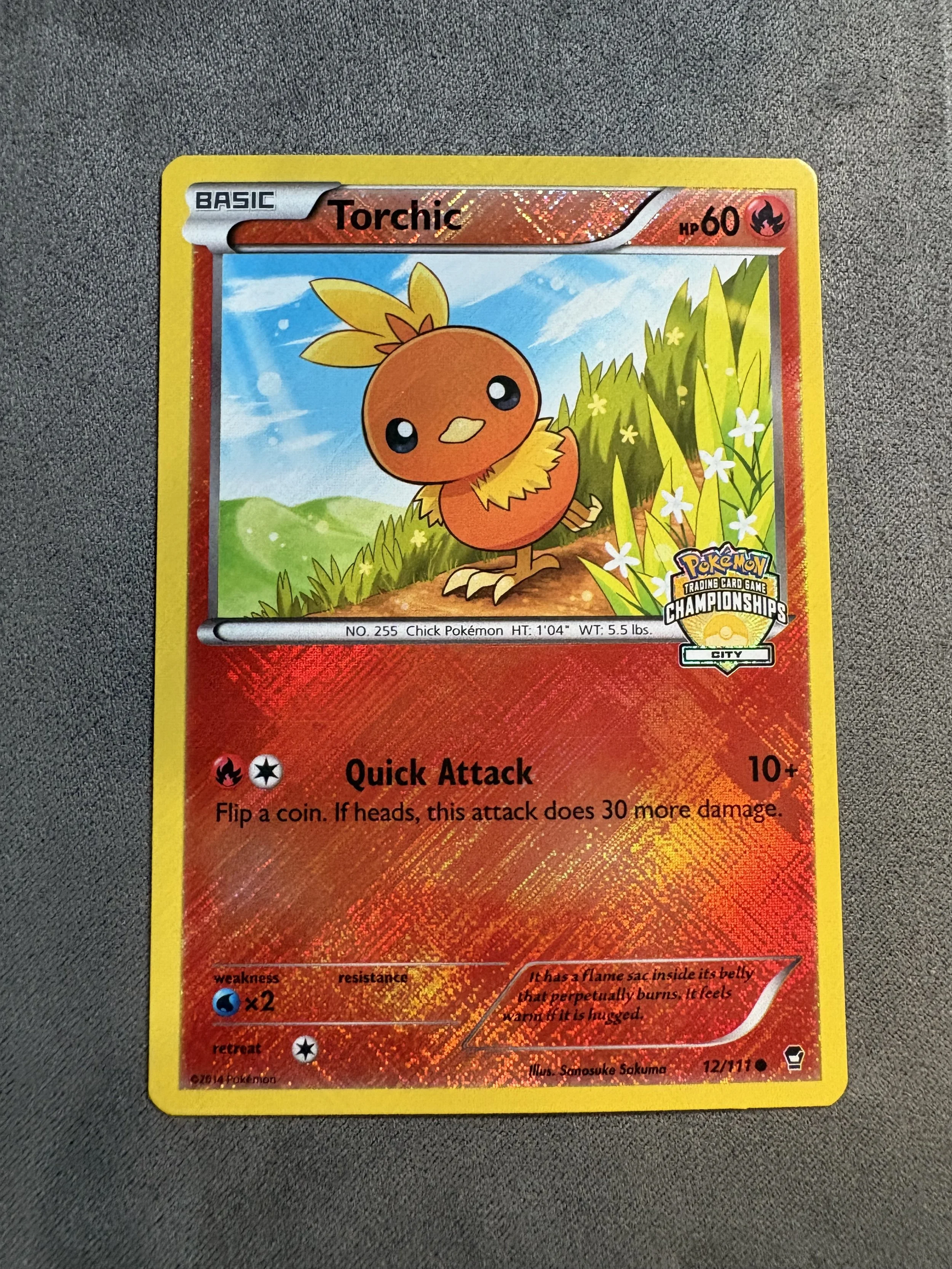TORCHIC (STAMPED CHAMPIONSHIP) PROMO