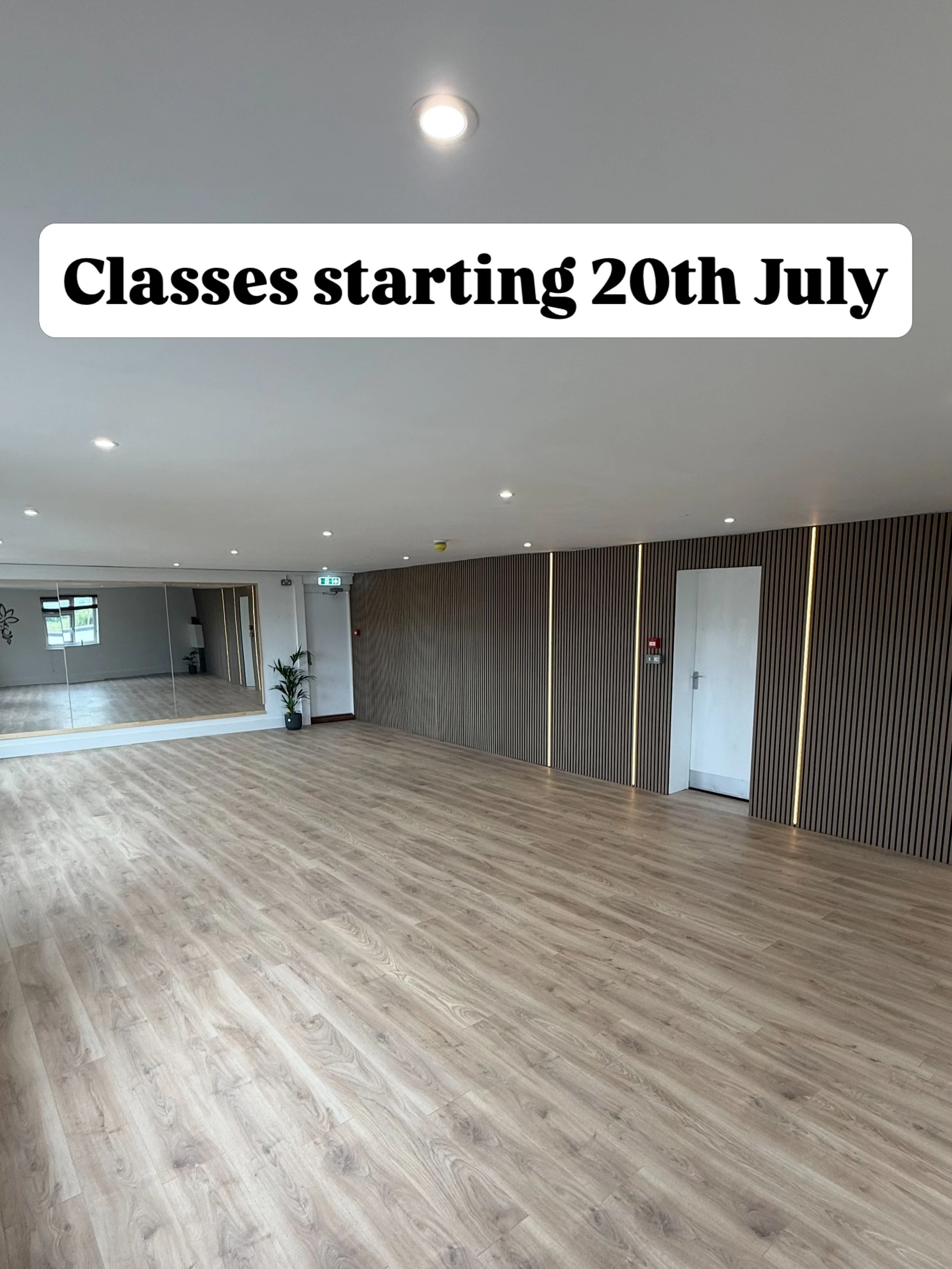 Our first Yoga and Pilates classes are starting on the 20th July. You can find the timetable on our website or the ClubRight app. Booking via the app!