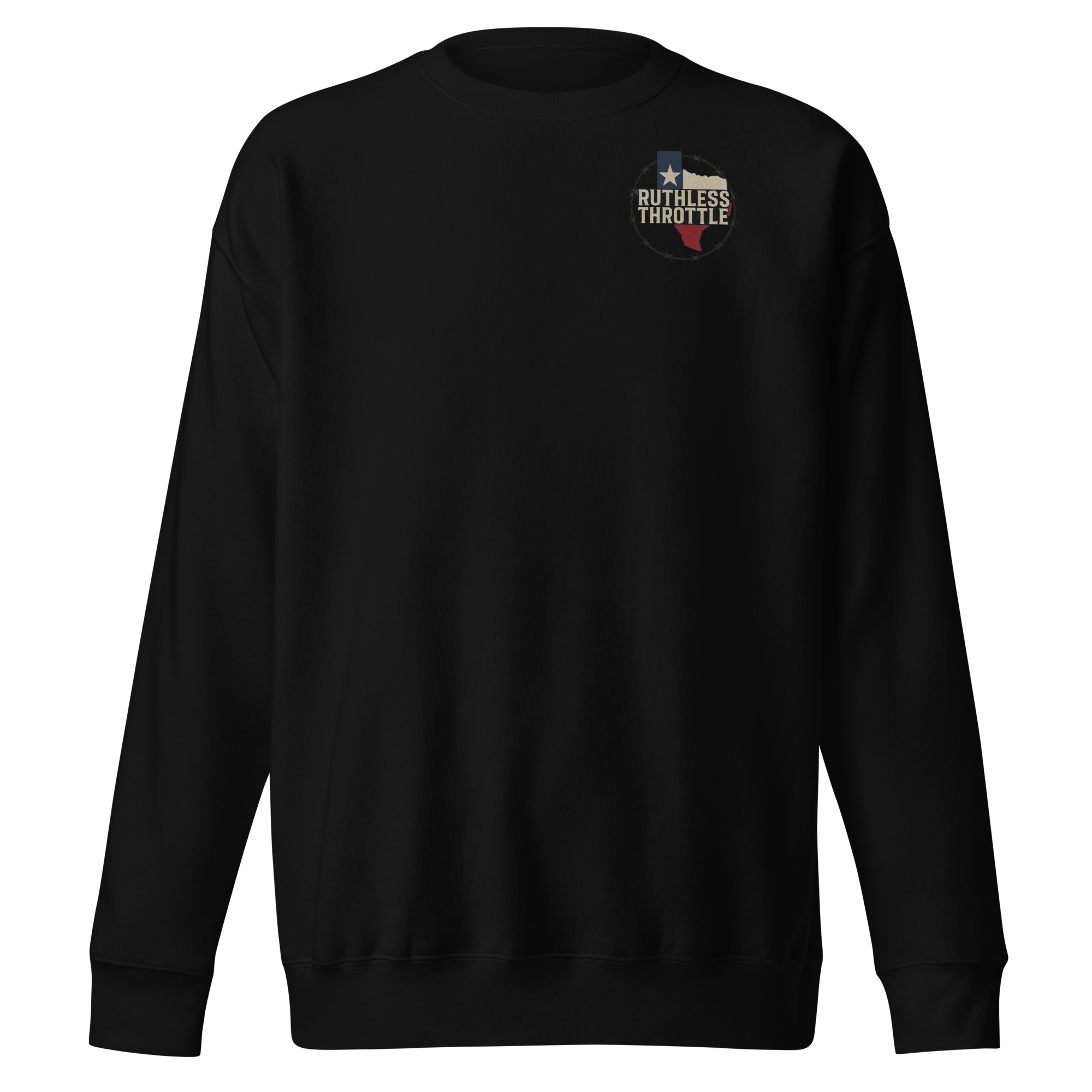 Texas Made, Ruthless Raised- Crew Neck