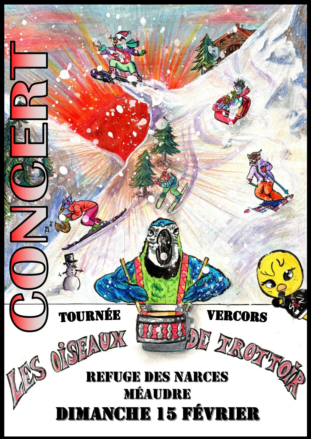 Concert des Oiseaux de trottoirs 