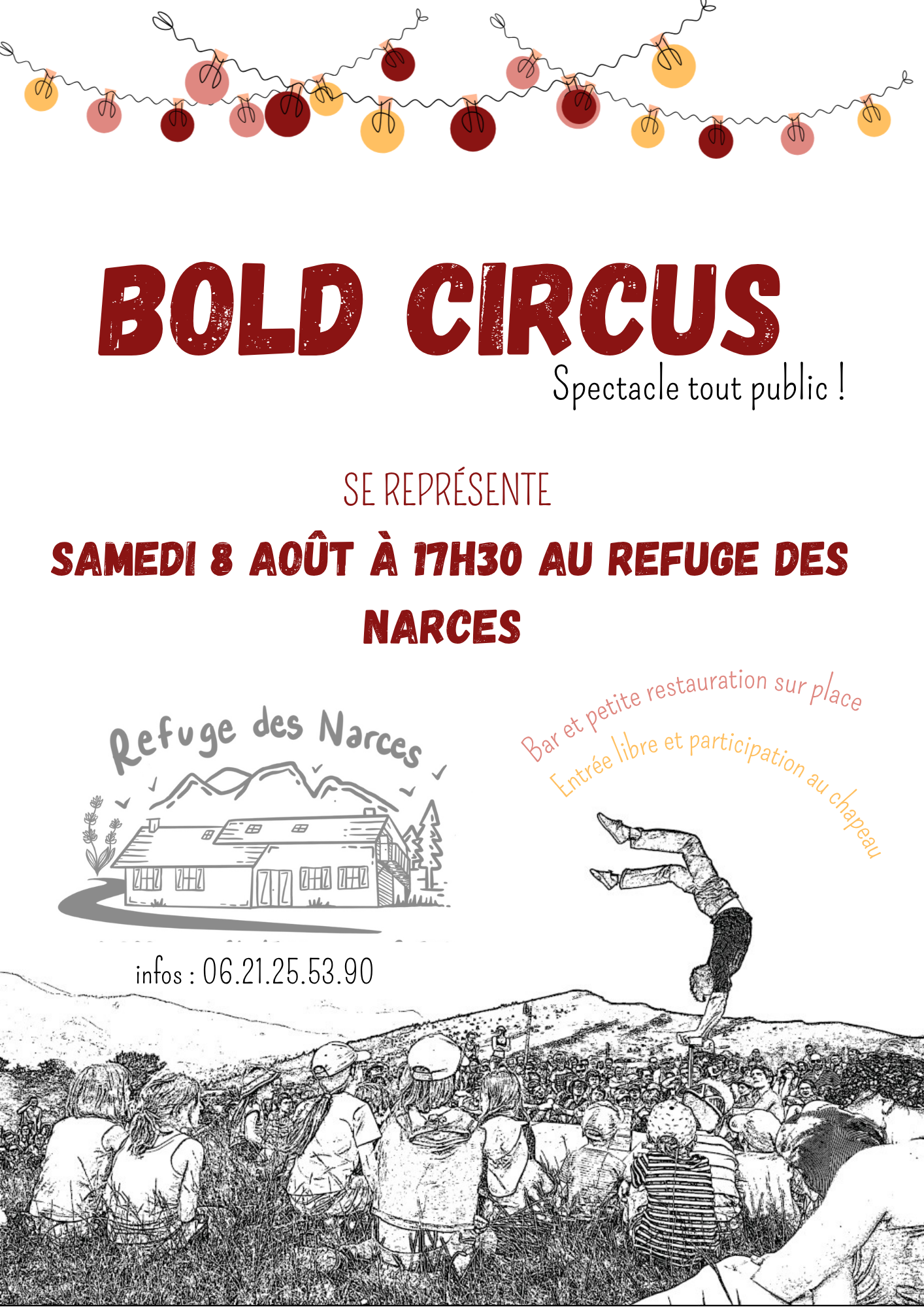 Spectacle de cirque avec Bold Circus