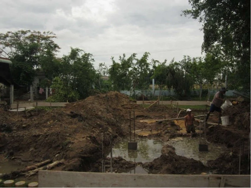 Bauarbeiten in Vietnam