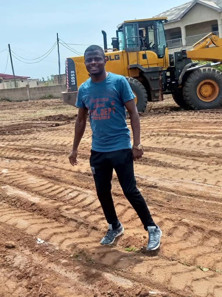 Jerry auf dem Bauplatz