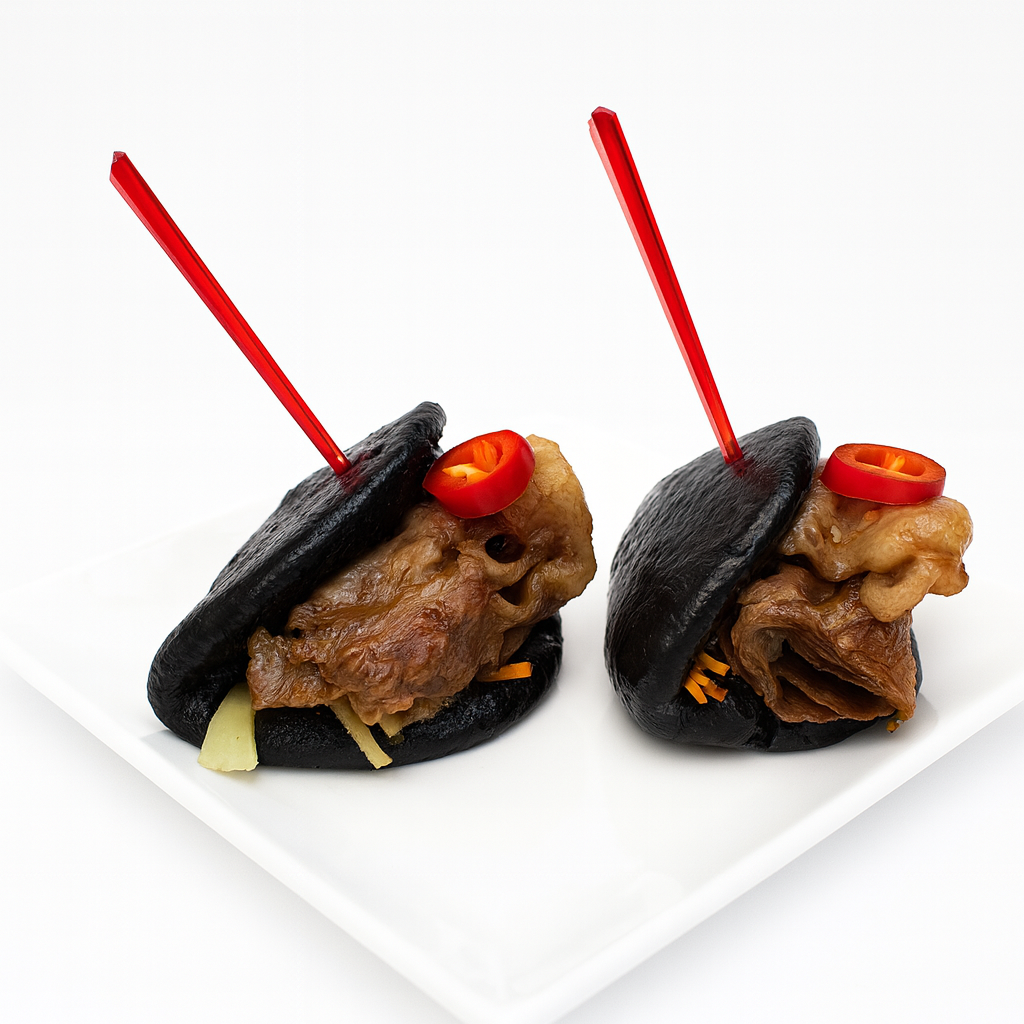 Two Pieces Midnight Brisket Bao