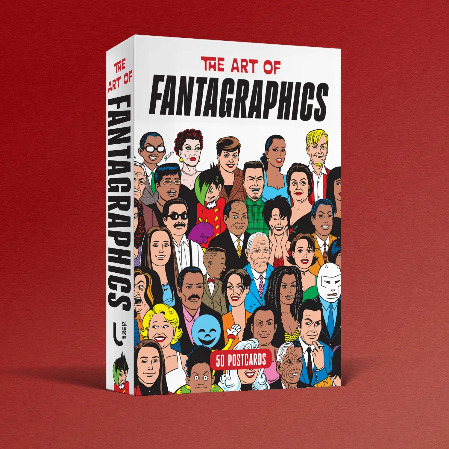 The Art of Fantagraphics: 50 Postcards