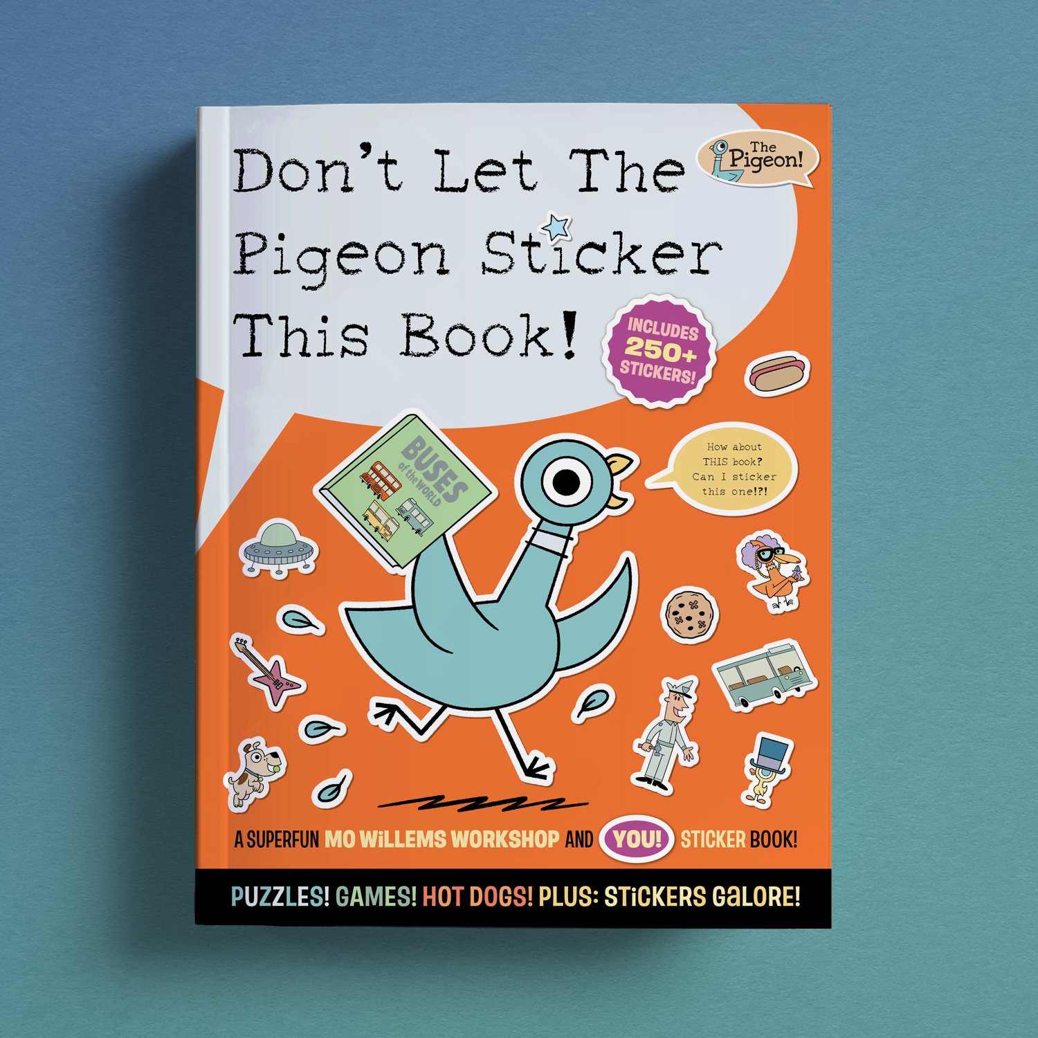 Don't Let The Pigeon Sticker This Book!