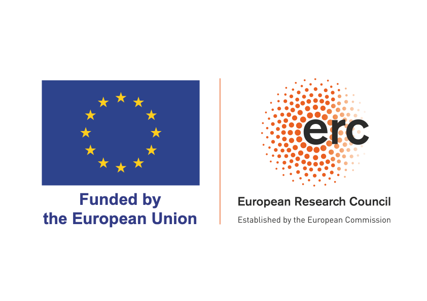 European Union flag with blue background and yellow stars on the left; Euro currency notes with images of European landmarks on the right.