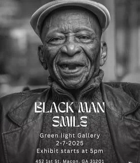 "Black Man Smile" Exhibit Announcement