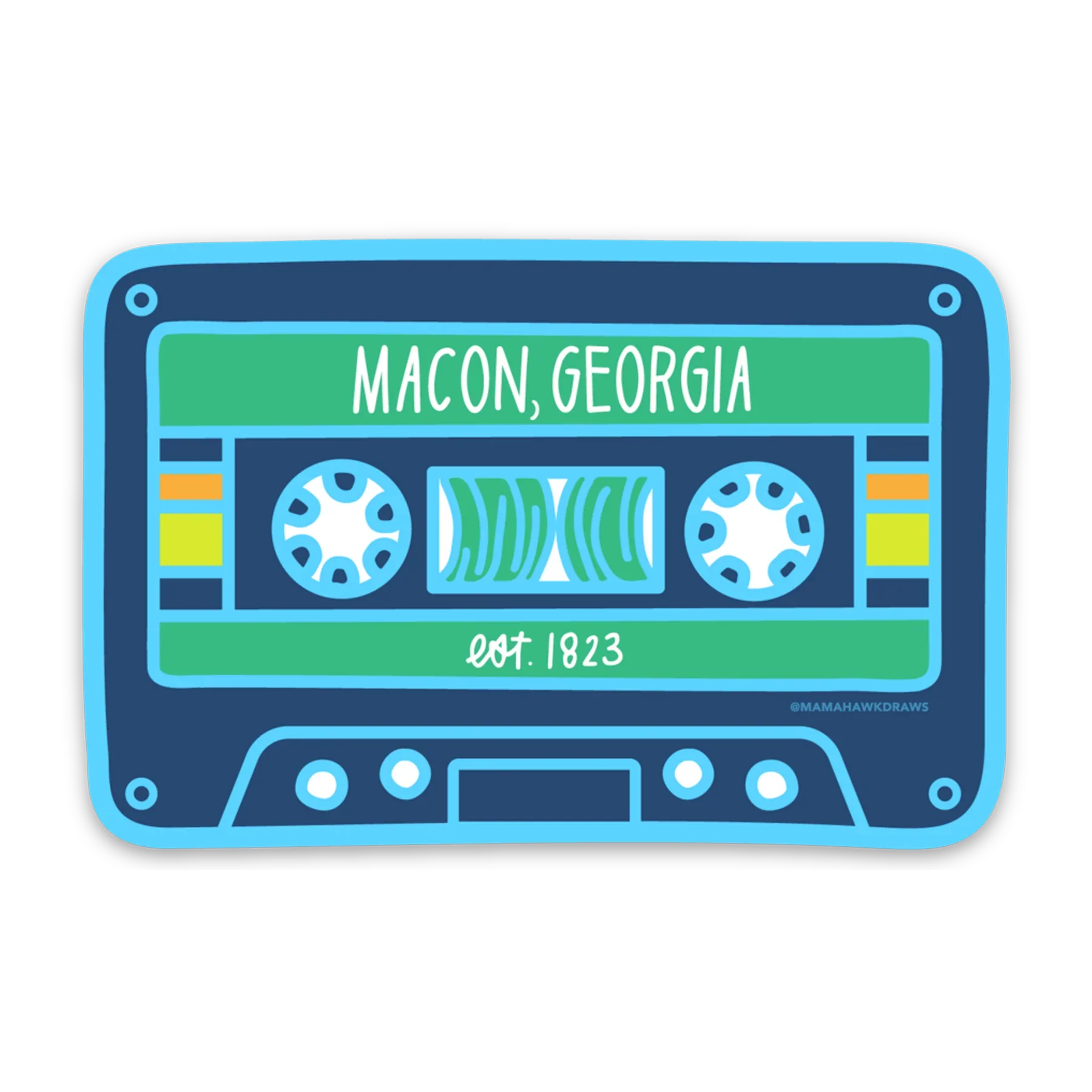 Tape Casette Sticker