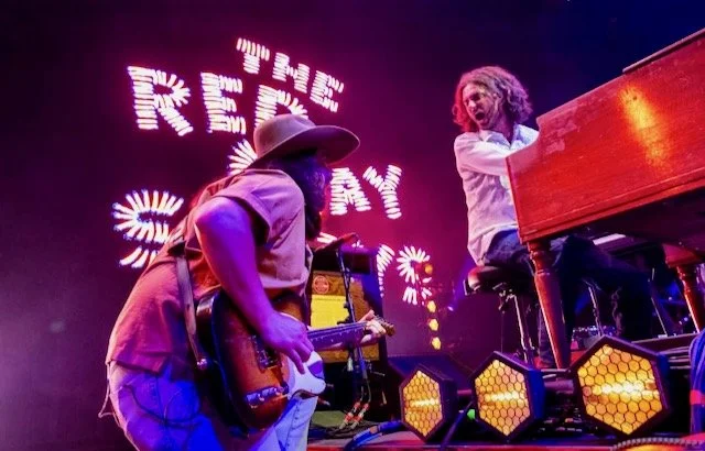 Drew's six strings meet Sevans' 88 keys