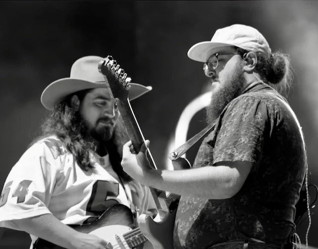 Drew and Zach trading riffs like old friends swapping secrets