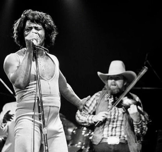James Brown &amp; Charlie Daniels, 1982.