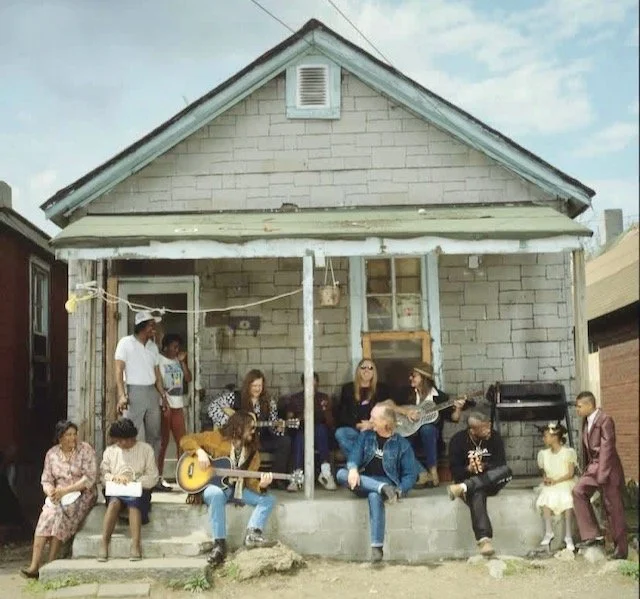 Album cover photo: "Allman Brothers Band... Memphis... 3/91."