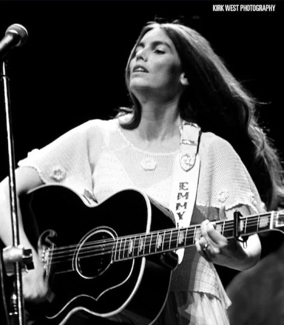 Emmylou Harris at Poplar Creek Music Theater, outside of Chicago.