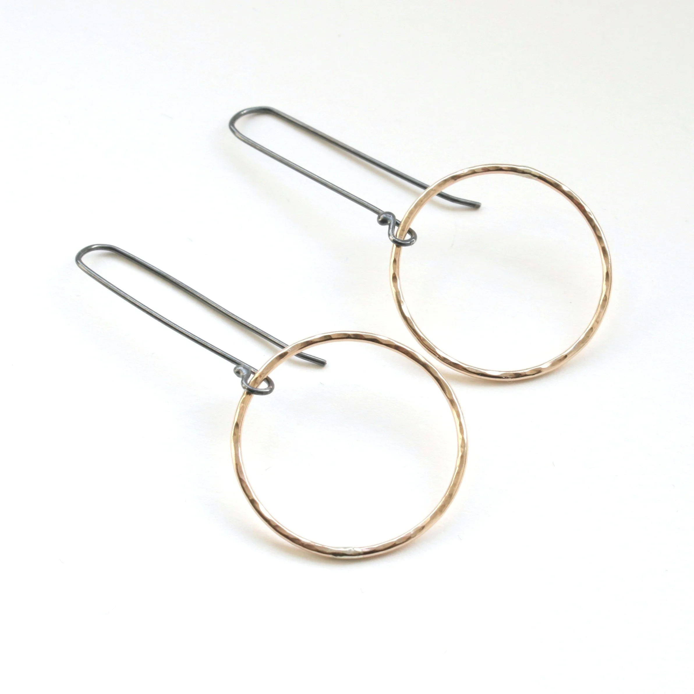 Oxidised circle earrings GF Vicky Jones Gemwaith.JPG