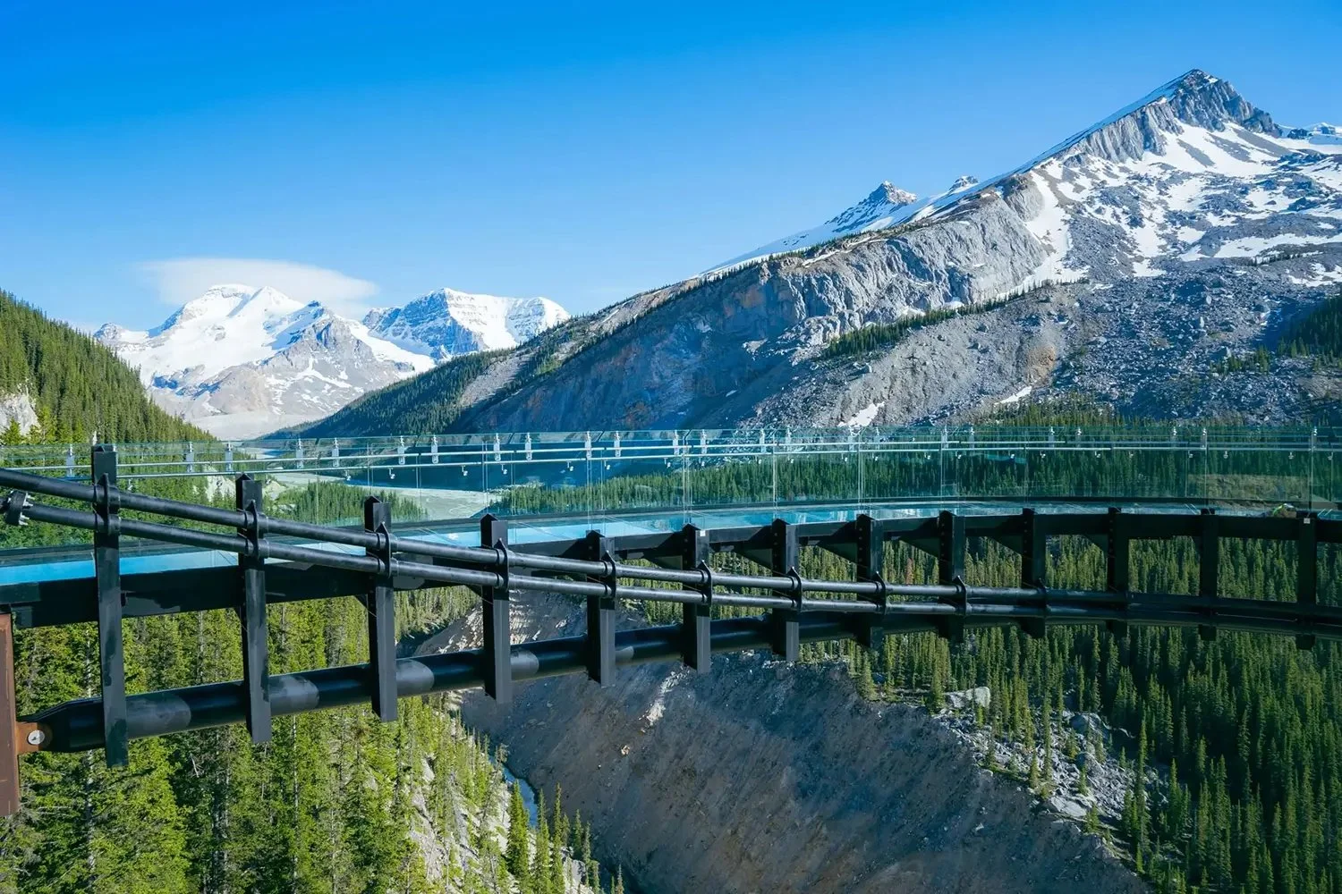 Glacier Skywalk, Columbia Icefield, Athabasca Glacier, Alberta