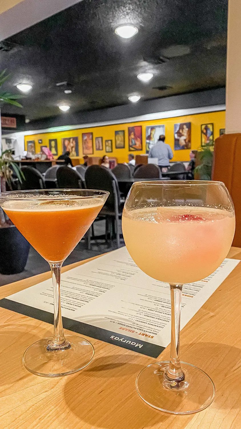 Tamarind Margarita and Cardamom Dreams