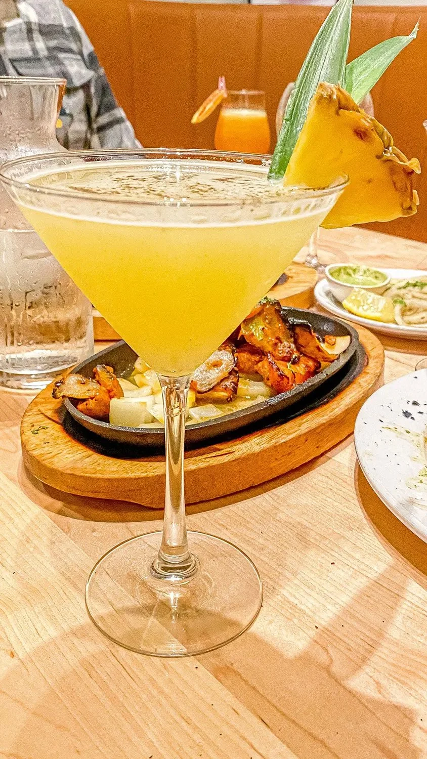 Gin Punch, Maurya's Cuisine Kamloops, BC Upscale Indian Cuisine
