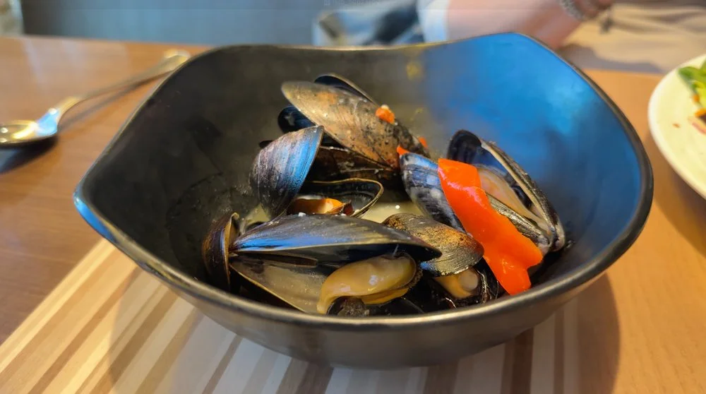 Mussels from the Lido Market