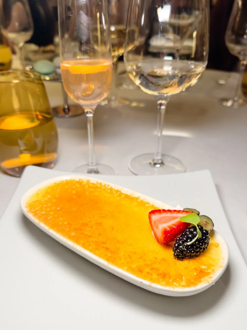 Crème Brûlée in Pinnacle Grill