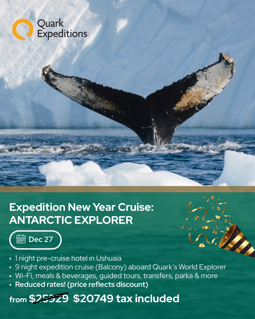 Expedition New Year Cruise: Antarctic Explorer