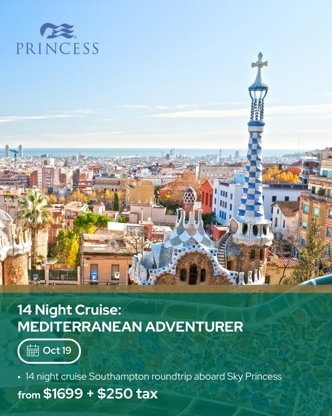 14-Night Cruise: Mediterranean Adventurer